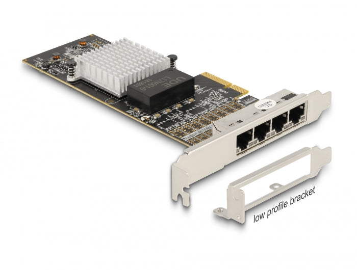 Delock 88606 Pci Express X4 Card To 4 X Rj45 Gigabit Lan I350