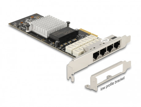 Delock 88610 Pci Express X4 Card To 4 X Rj45 Gigabit Lan I350 Port Bypass