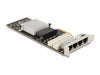 Delock 88610 Pci Express X4 Card To 4 X Rj45 Gigabit Lan I350 Port Bypass