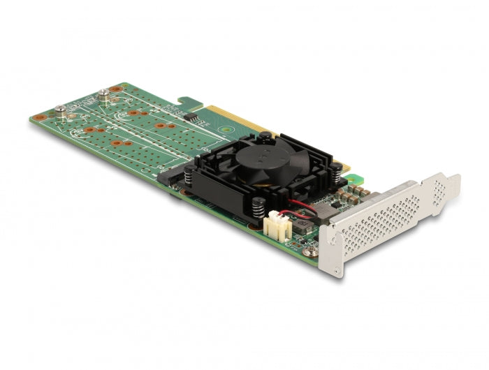 Delock 90078 Pci Express X16 Card To 4 X Internal Nvme M.2 Key M