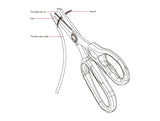 Delock 90554 Glass Fiber Scissors For Fibers Made Of Aramid