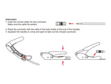 Delock 90514 Crimping Tool For F-Compression Plugs