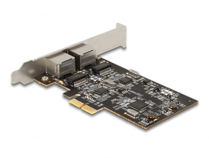 Delock 89392 Pci Express X2 Card To 2 X Rj45 2.5 Gigabit Lan I225