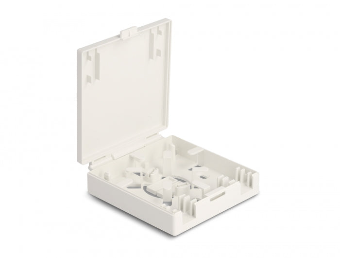 Delock 87139 Optical Fiber Connection Box For Wall Mounting For 2 X Sc Simplex