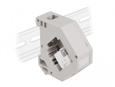 Delock 87159 Din Rail Adapter With Keystone Iec Female To Terminal Block