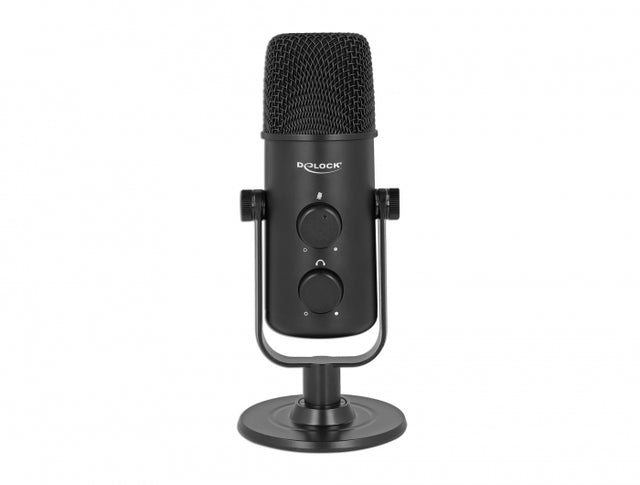 Delock 66822 Multifunctional Dual Capsule Usb Microphone