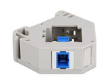 Delock 87164 Din Rail Adapter With Keystone Sc Simplex Female