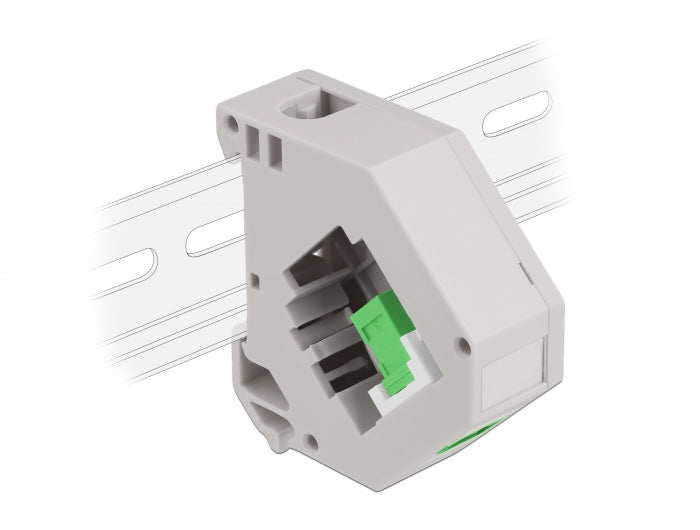 Delock 87165 Din Rail Adapter With Keystone Sc Simplex Female