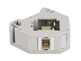 Delock 87167 Din Rail Adapter With Keystone Sc Simplex Female