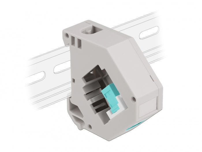 Delock 87173 Din Rail Adapter With Keystone Sc Simplex Female