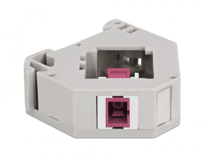 Delock 87182 Din Rail Adapter W/ Keystone Sc Simplex Female