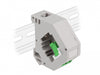 Delock 87192 Din Rail Adapter W/ Keystone Lc Duplex Female To Lc Duplex Female