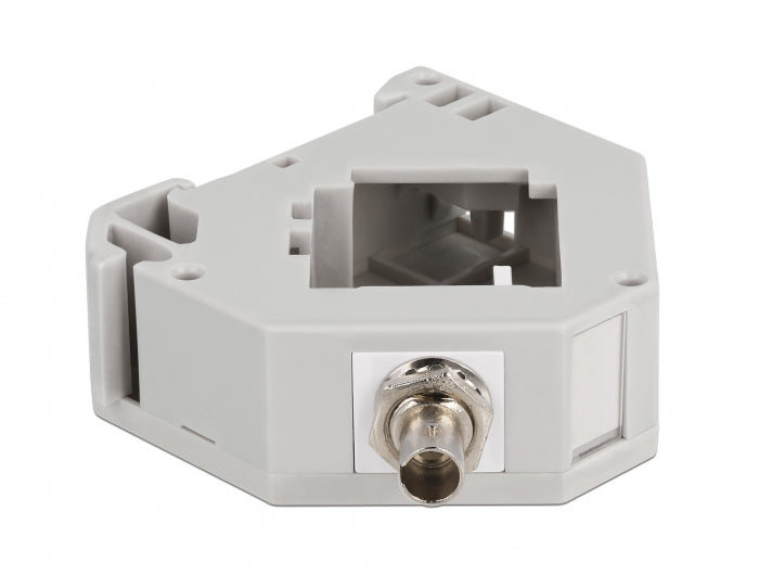 Delock 87196 Din Rail Adapter With Keystone St Simplex Female