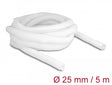 Delock 20811 Braided Sleeve Self-Closing 5 M X 25 Mm White