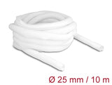 Delock 20816 Braided Sleeve Self-Closing 10 M X 25 Mm White