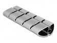 Delock 20802 Mounting Element For Cable Duct 75 X 45 Mm 5 Pieces Silver