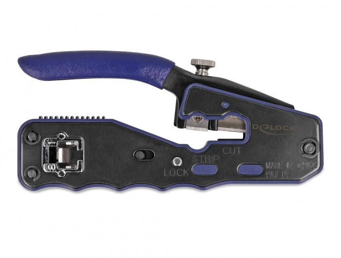 Delock 90577 Crimping Tool For 8P / Rj45 Modular Plugs With Cutter And Stripper