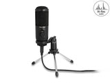 Delock 66832 Usb Condenser Microphone With Stand 24 Bit / 192 Khz