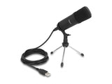 Delock 66882 Professional Usb Condenser Microphone 24 Bit / 192 Khz