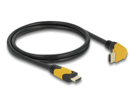 Delock 86988 High Speed Hdmi Cable Male Straight To Male 90° Upwards Angled