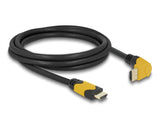 Delock 86989 High Speed Hdmi Cable Male Straight To Male 90° Upwards Angled