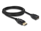 Delock 80002 Displayport 1.2 Extension Cable 4K 60 Hz 2 M