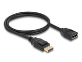 Delock 80001 Displayport 1.2 Extension Cable 4K 60 Hz 1 M