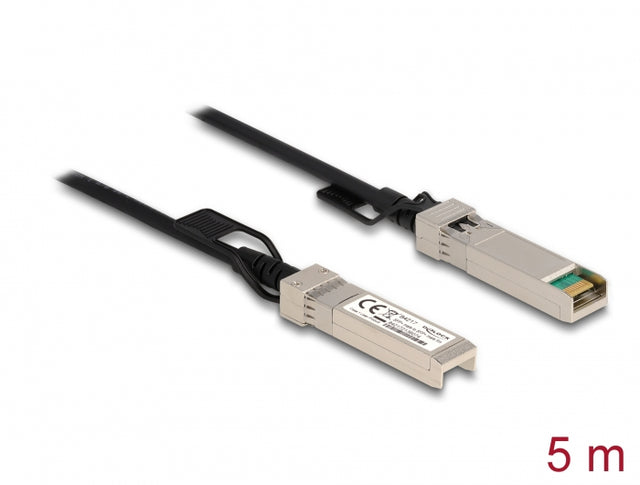 Delock 84217 Cable Twinax Sfp+ Male To Sfp+ Male 5 M