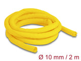 Delock 20868 Woven Sleeve Self-Closing Heat-Resistant 2 M X 10 Mm Yellow