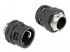 Delock 60456 Conduit Fitting With Brass External Thread M32 Black 2 Pieces