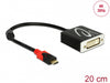 Delock 61213 Adapter Usb Type-C™ Male > Dvi Female (Dp Alt Mode) 4K 30 Hz