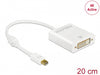 Delock 62604 Adapter Mini Displayport 1.2 Male > Dvi Female 4K Active White