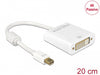 Delock 62606 Adapter Mini Displayport 1.2 Male > Dvi Female 4K Passive White