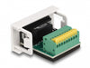 Delock 81408 Easy 45 Module D-Sub 9 Pin Male To 9 Pin Terminal Block