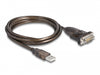 Delock 62645 Adapter Usb 2.0 Type-A To 1 X Serial Rs-232 D-Sub 9 Pin Male