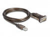 Delock 62646 Adapter Usb 2.0 Type-A To 1 X Serial Rs-232 D-Sub 9 Pin Male