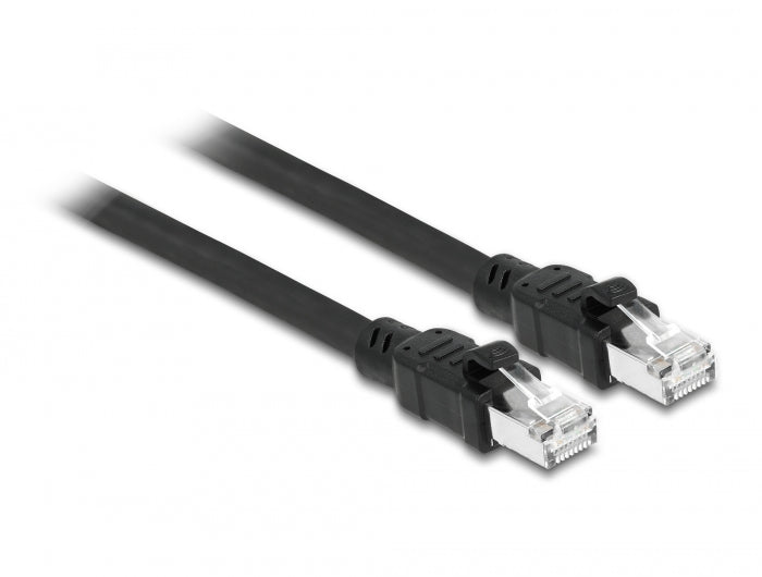 Delock 80113 Network Cable Rj45 Cat.6A F/Utp With Inner Metal Sheath 1 M