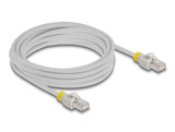 Delock 80121 Network Cable Rj45 Cat.6A S/Ftp With Colored Clips 5 M