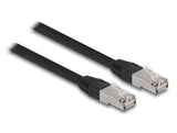 Delock 80132 Rj45 Network Cable Cat.6A S/Ftp Pe Outdoor 20 M Black