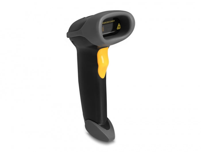 Delock 90584 Usb Barcode Scanner 1D With Connection Cable And Stand