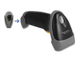 Delock 90584 Usb Barcode Scanner 1D With Connection Cable And Stand