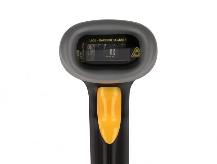 Delock 90584 Usb Barcode Scanner 1D With Connection Cable And Stand