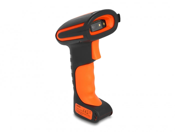 Delock 90556 Industrial Barcode Scanner 1D And 2D For 2.4 Ghz Or Bluetooth