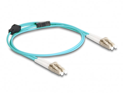 Delock 87907 Fiber Optical Cable With Metal Armouring Lc Duplex