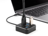 Delock 64191 Usb 3.2 Gen 2 Usb Type-C™ Hub With 4 X Usb Type-A Female – 10 Gbps