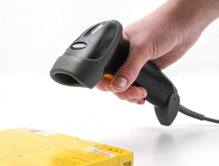 Delock 90584 Usb Barcode Scanner 1D With Connection Cable And Stand