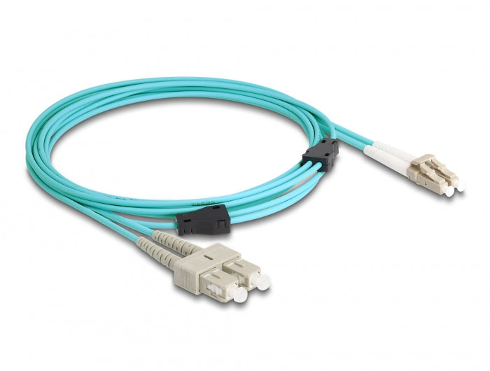 Delock 87912 Fiber Optical Cable With Metal Armouring Lc Duplex