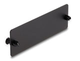 Delock 66935 Fiber Optic Blind Panel Black