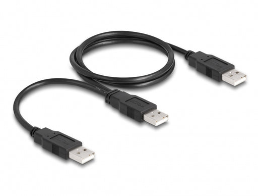 Delock 80000 Usb 2.0 Cable Type-A To 2 X Type-A 70 Cm