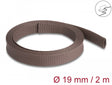 Delock 20899 Braided Sleeve Rodent Resistant Stretchable 2 M X 19 Mm Brown